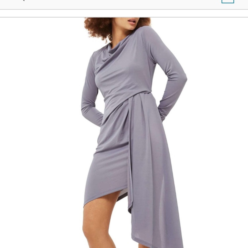 Topshop | NWOT asymmetrical mini dress